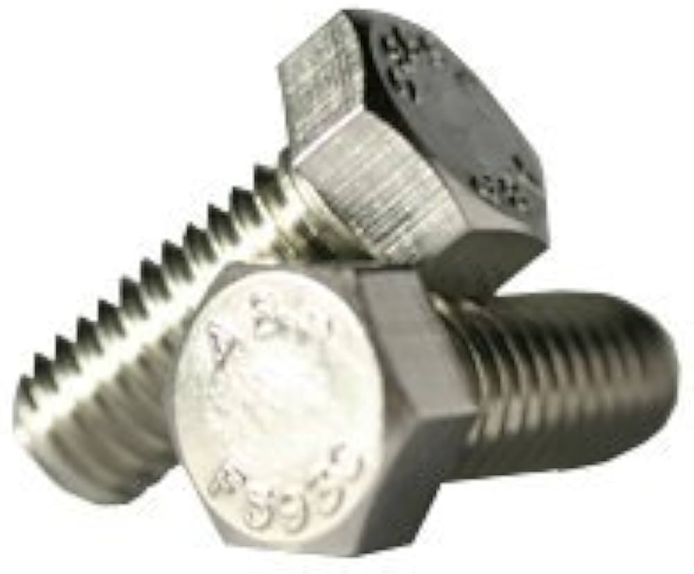 Picture of Brighton Best 138383 5/8"-11X2",(Ft) Hex Cap Screws Grade 5 Hdg